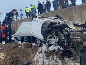 Bitlis’in Rahva TOKİ mevkiinde kaza