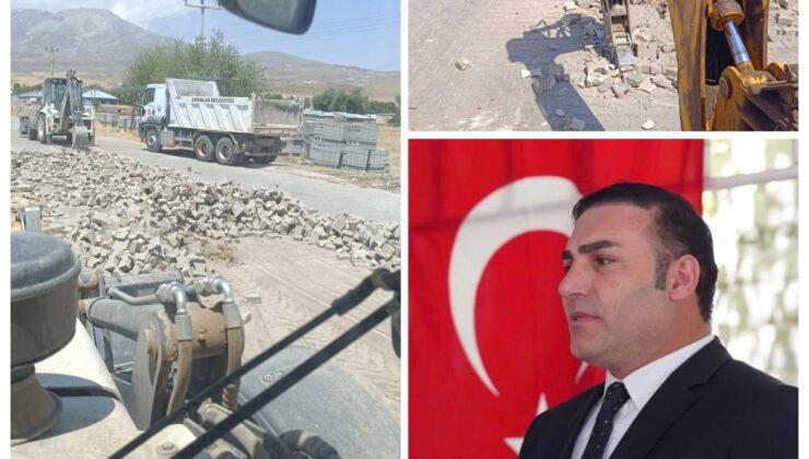 Aydınlar’da Altyapı ve Yol Çalışmaları Hız Kazandı