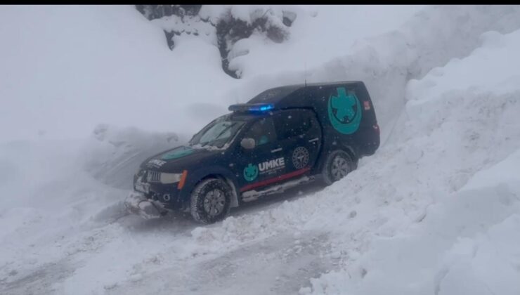 Mutki’de Kar, Fırtına, Çığ Dinlemediler: UMKE Umudu Karların İçinden Çıkardı
